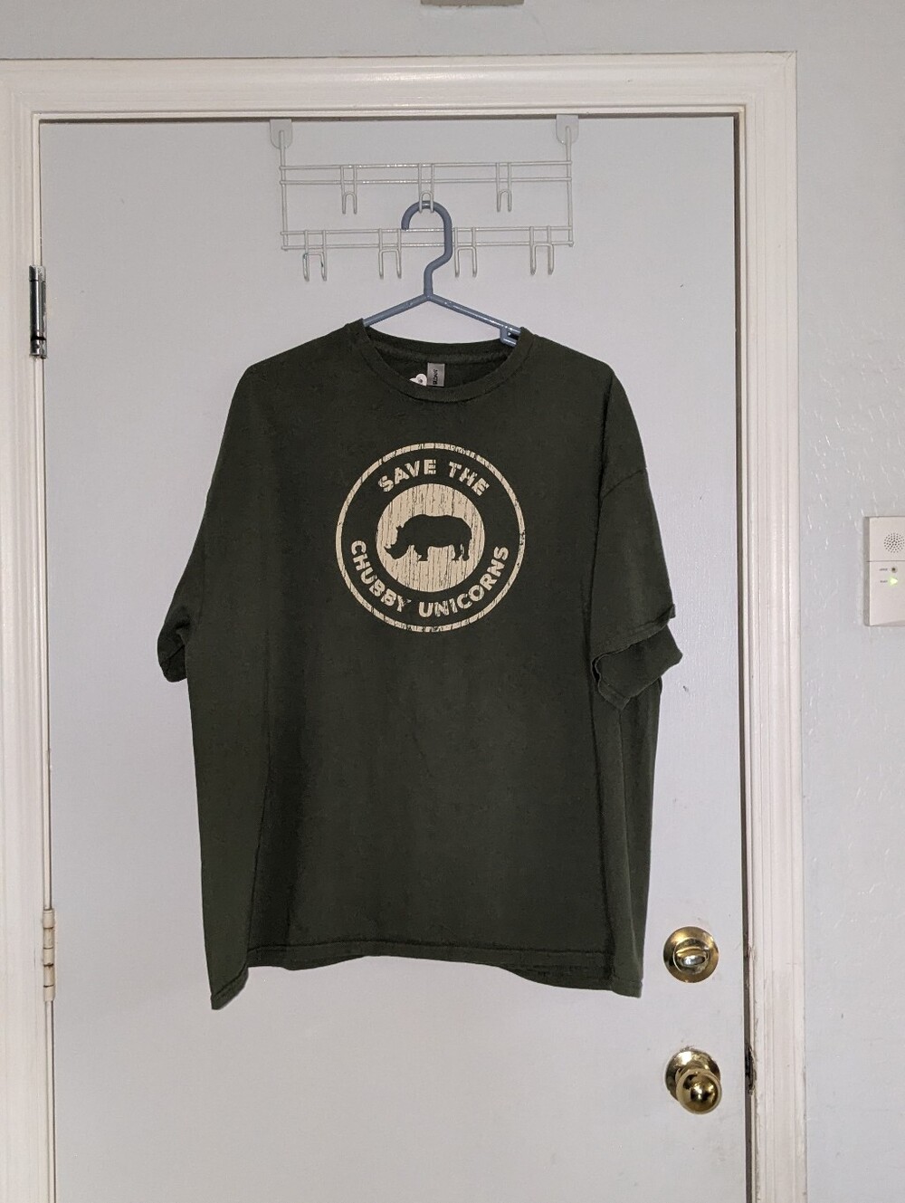 Save The Chubby Unicorns Rhino Graphic T-Shirt